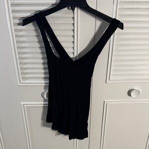 GAP Black Tank Top with Crossover straps in back